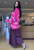 Big Softie Block Stripe Cobain Knit Bubblegum
